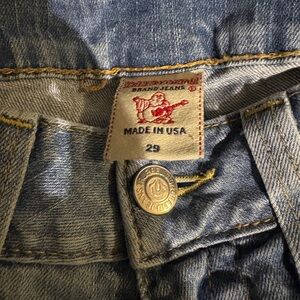 True Religion Classic Blue Boot Cut Jeans